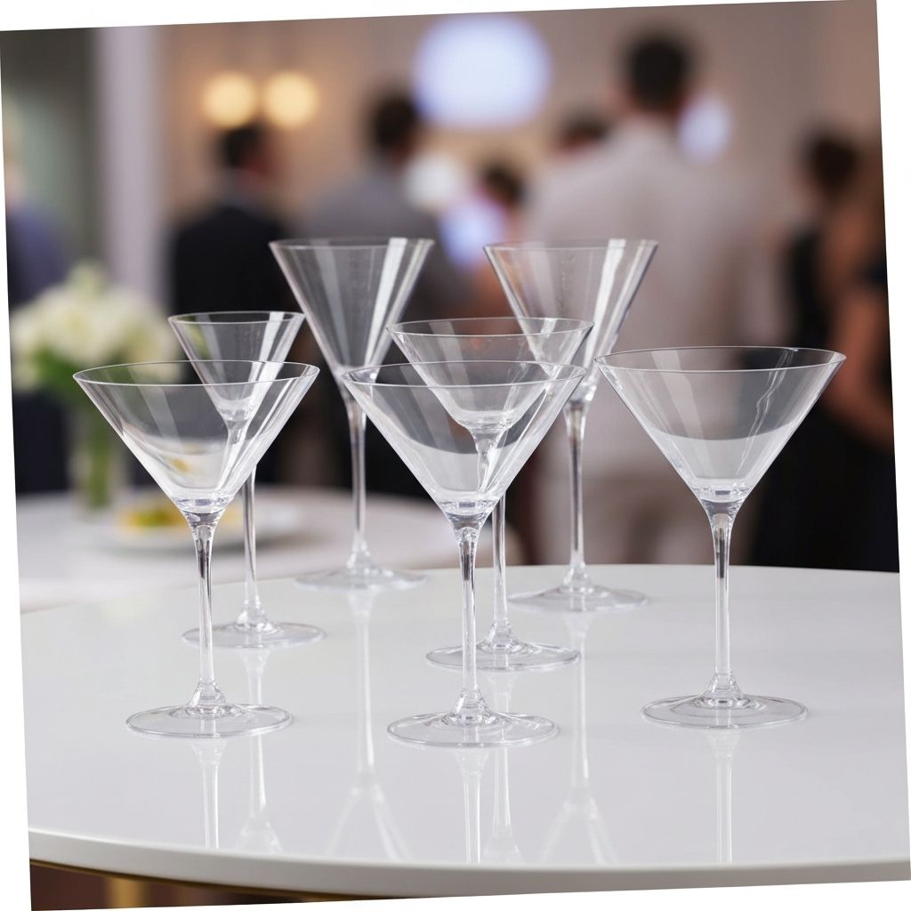 Glassware Set - Set of 50 premium plastic glasses